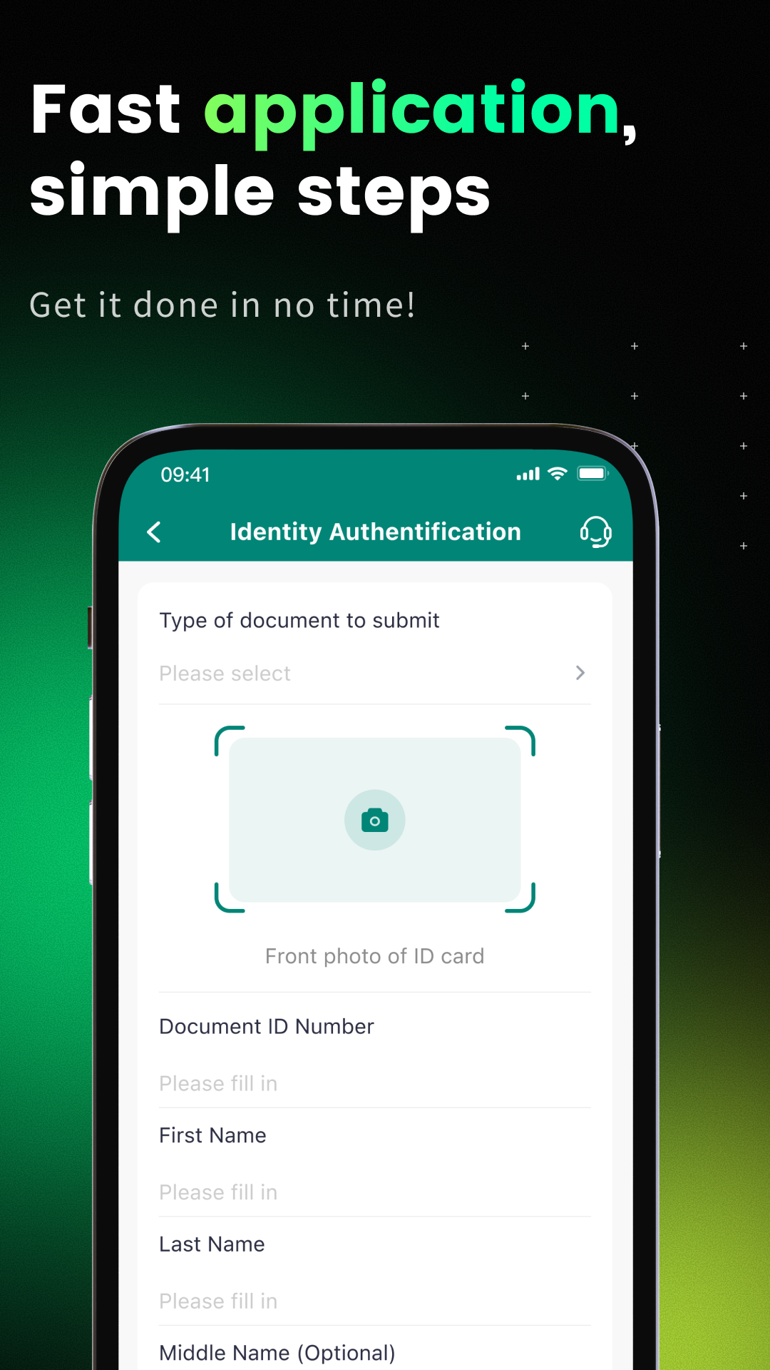 Fast application, simple steps